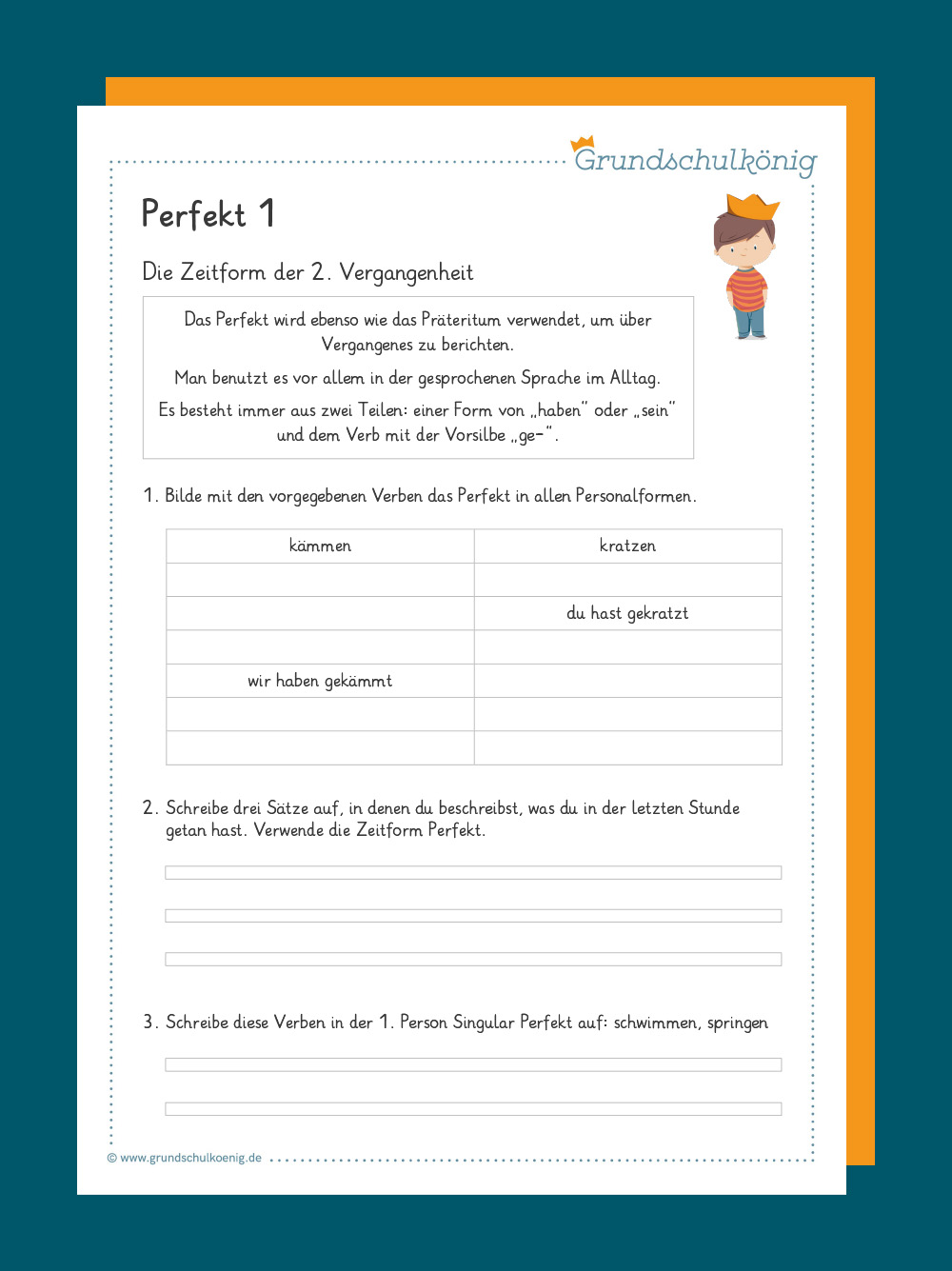 Zeitformen Deutsch: Beispiele, Tabellen und Übungen