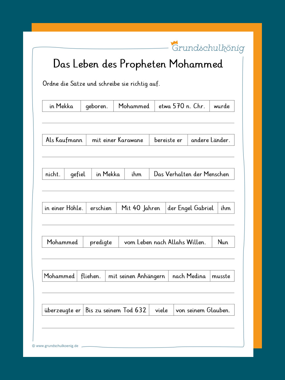 Propheten im Islam  Religionen Entdecken